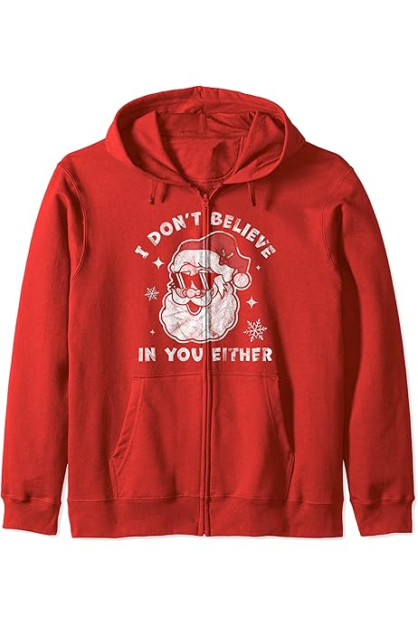 Amazon.com: I Don't Believe In You Either Santa Claus